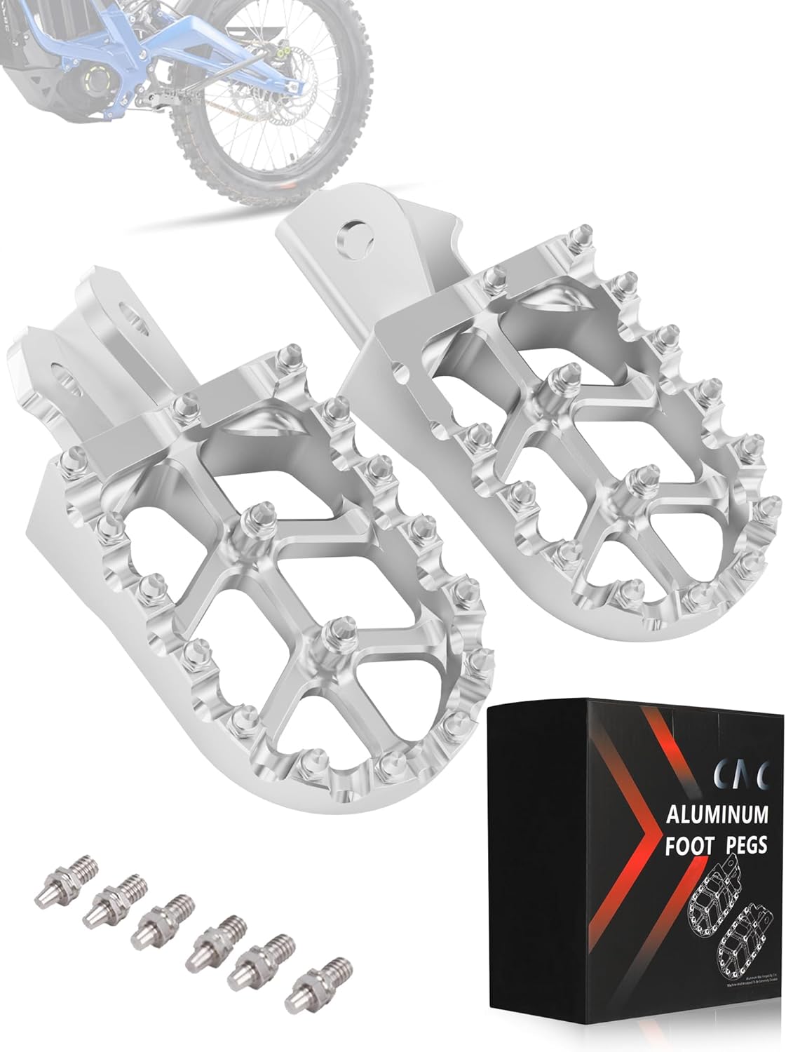 Metal cnc pegs for mototecs