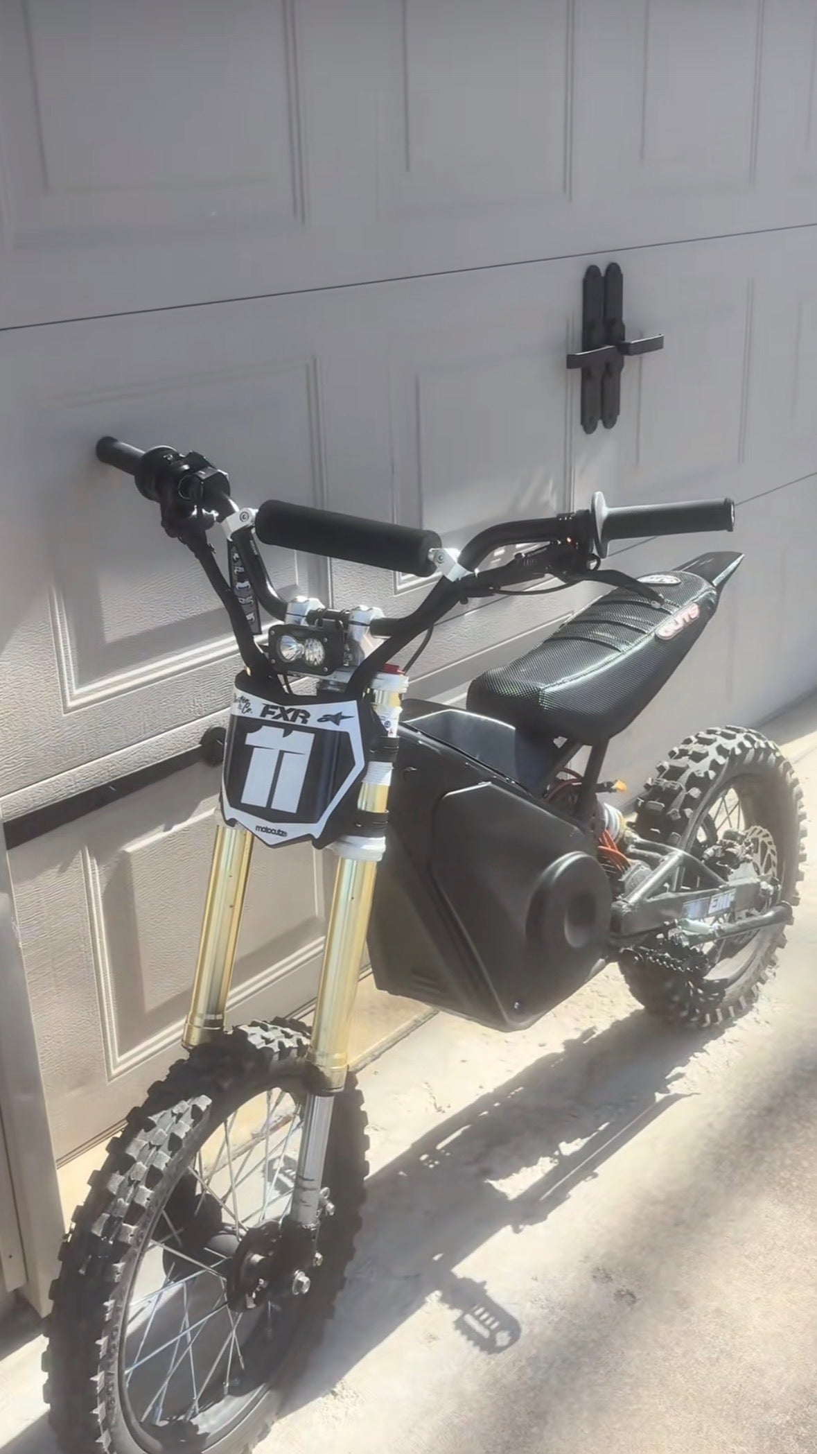 Mototec surron seat kit for the 48v mototec
