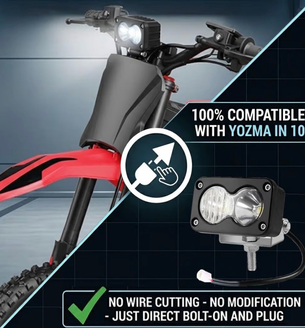 Plug and play yozma/heybike villan baja light