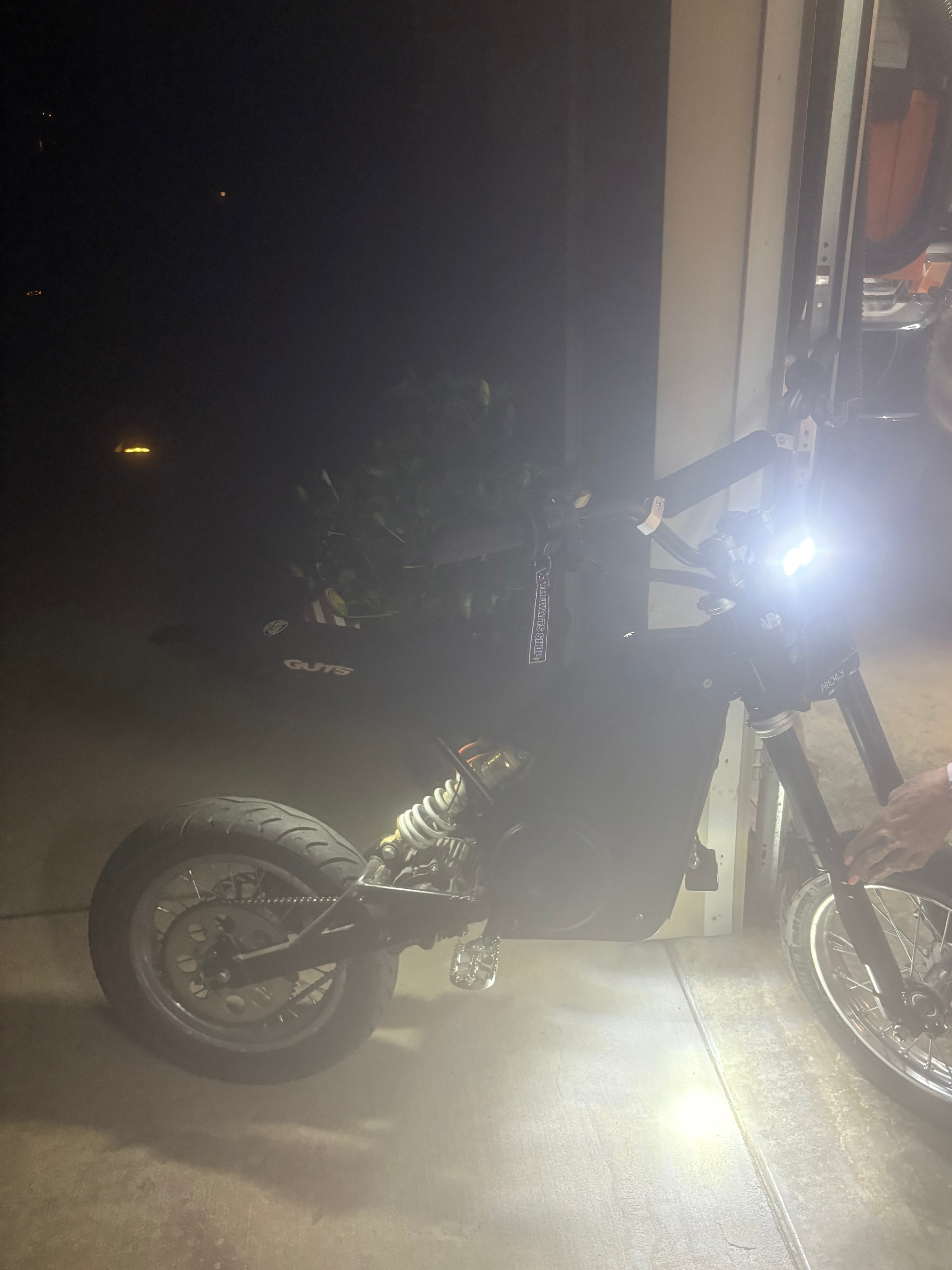 Battery powered lights