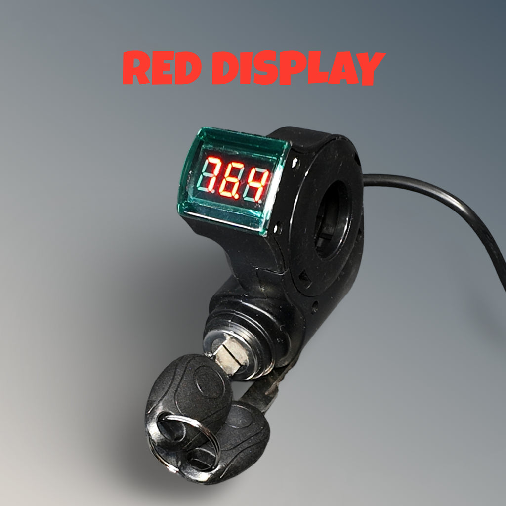 Plug and play voltmeter for mototec 48v